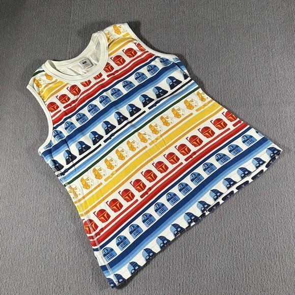 Vintage Star Wars All Over Print‎ Shirt Tee XXL Mens Hanna Andersson 2XL - Picture 1 of 7